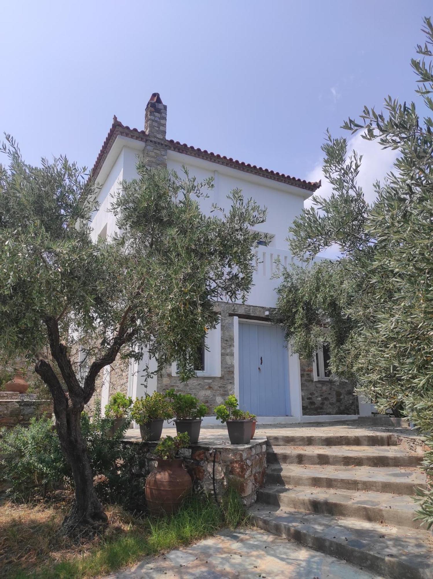 Lionaki House Villa Skopelos Town Bagian luar foto